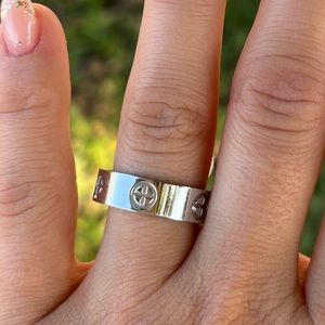 Classic Cross Fashion Stainless Steel  Rings For Men Woman Wedding Gift for her